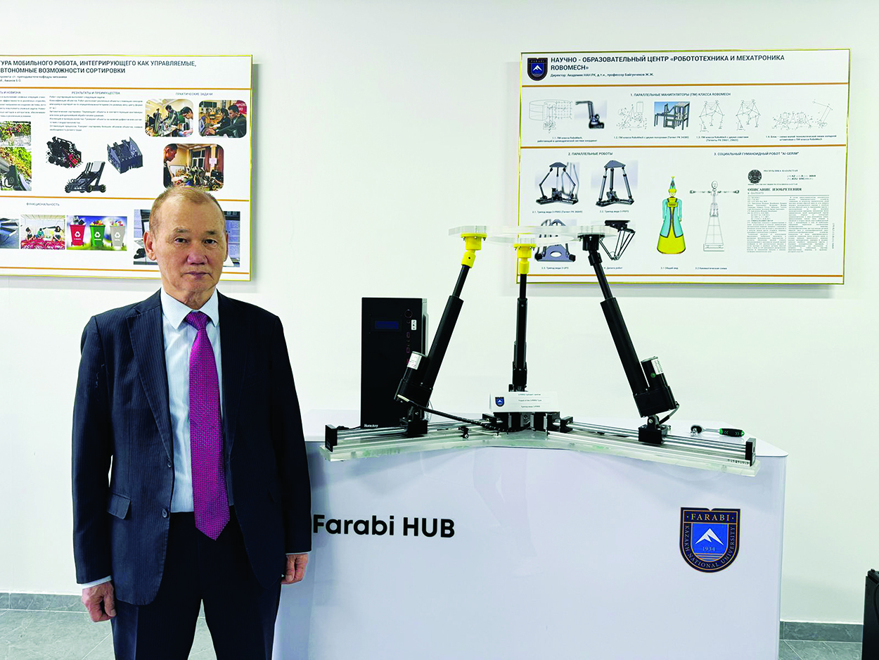 Contribution of the academician to modern robotics science